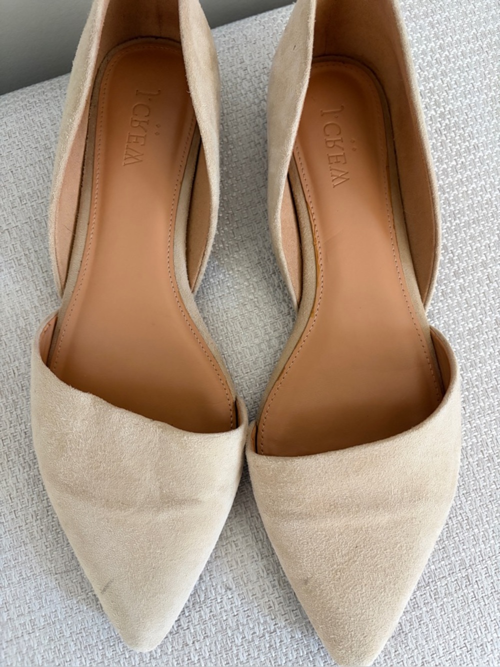 J.Crew Zoe D'Orsay Flats